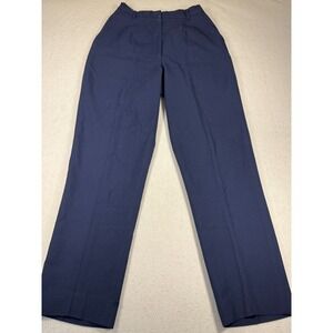 Vintage True US Military Elite by Peckham Pants Womens 24 Navy Blue Straight Leg